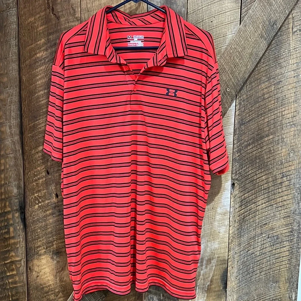 Under Armour heat gear loose fit polo size 2XL - Picture 1 of 4